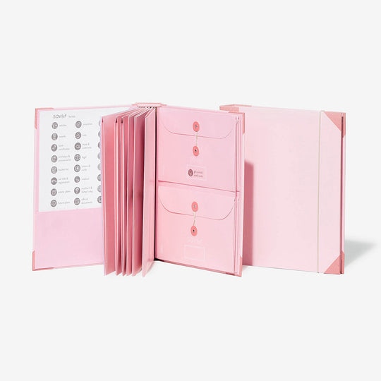 The Folio™ Document Organizer (Set of 2) - Pink banner