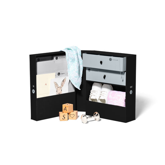 Baby Vault Keepsake Box - Black banner